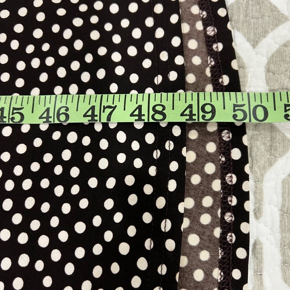 Jessica Howard Brown and White Polka Dot Maxi Dress - Picture 8 of 8